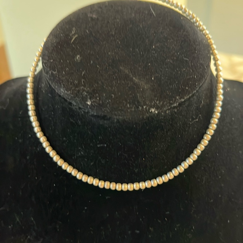 Wrap silver choaker